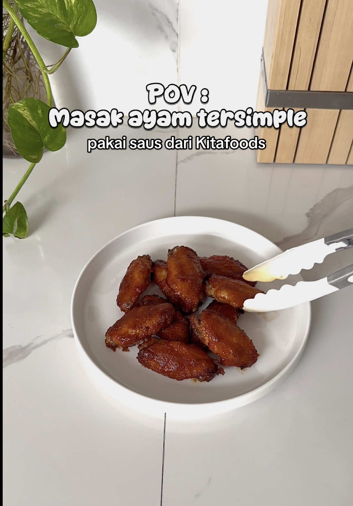 Masak ayam tersimple dan tercepat🔥 sat set langsung jadi😍 #kreatorpemula #homeliving #affiliate tiktok shop review #resepsimple #dapur 