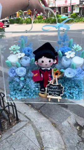 Vali hoa khô tốt nghiệp cử nhân tặng bạn nam 🎓🎓🎓🌷🌷🌷#TikTokAwardsVN #xuhuongtiktok #hoaxinh #hoatotnghiepdaihoc #hoatotnghiephanoi 