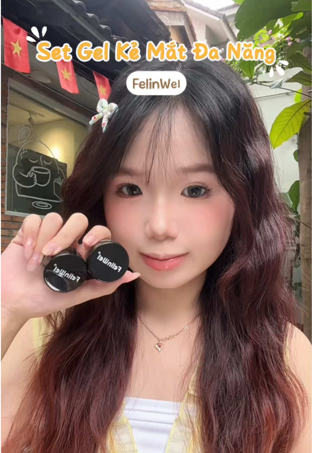 Lần đầu sử dụng gel kẻ mắt sẽ như thế nào😚 @FelinWel Việt Nam #felinwel #gelkemat #xh #fyp #BeautyTok 