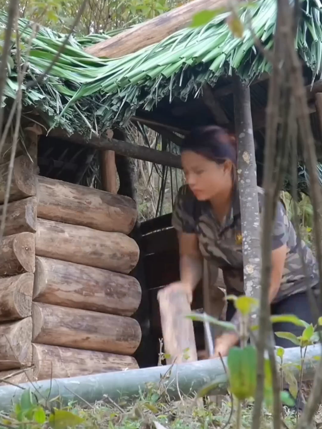 solo camping!!! #survival #asmr #bushcraft #betamreview 