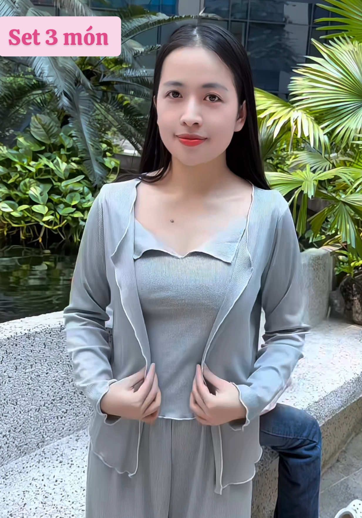 Bộ này tôn dáng lắm, lịch sự + sang #xuhuong #viral #quanao 