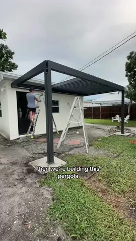 building a cozy dining space but lighting it up like Hard Rock Stadium 💡🏈 #MiamiDolphins #BackyardMakeover #SmartHomeLighting #HomeRenovation #goveepermanentlights