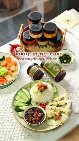 Món chay vừa ngon vừa tiện, tham khảo cùng Tuệ Quang nhé🥰 #khoquetchay #tiemchaytuequang #ilovetiktok #anchay #tuequang #sotchaytuequang 