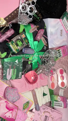 couldn't be happier that wicked: for good will officially be in theaters in 30 days!!🫧🧹💕💚 comment '🧹'  if you already secured your tix!✨ @Wicked: For Good @r.e.m. beauty @BoxLunch @Five Below @Marshalls  #wickedmovie #wickedforgood #wicked #wickedmerch #rembeautyxwickedforgood 