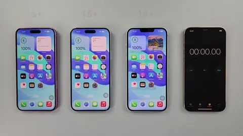 iPhone 16 Plus vs 15 Plus vs 14 Plus Battery Test #iphone16plus #iphone15plus #iphone14plus #batterytest 