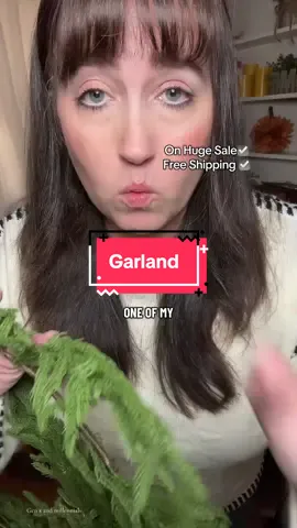 Garland #christmasdecor #garland #tiktokshopblackfriday #tiktokshopcybermonday #tiktokshopholidayhaul 