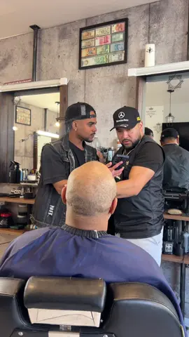 Did he deserve it or not? 🤔 #barbershop #funnyvideos #haircutformens 
