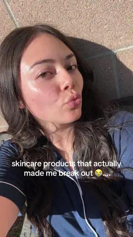 not every product is your friend 👎 what broke you out? #nollaacne #skincare #clearskin #derm #skincarefail 