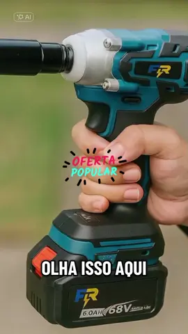 Chave Elétrica FR 68V — Potência e Praticidade em Suas Mãos! ⚡#FerramentaProfissional #ChaveEletricaFR #Impacto68V #OficinaInteligente #PotenciaSemEsforço