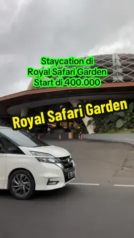 Save video. Booking sekarang lagi ada diskon hingga 50% jika beli lewat Tiktok. Tonton video nya sampai habis—Banyak fasilitas yg buat anak” pasti happy. *harga dan promo dapat berubah sewaktu-waktu #SuperBrandGO #supertravelvibes #SuperTravelBrand  #royalsafarigarden 