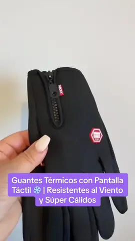 Guantes Térmicos con Pantalla Táctil ❄️ | Resistentes al Viento y Súper Cálidos #GuantesDeInvierno #GuantesTérmicos #PantallaTáctil #RopaDeInvierno #InviernoSinFrío  