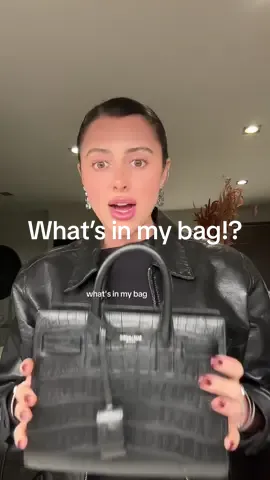 A random what’s in my bag