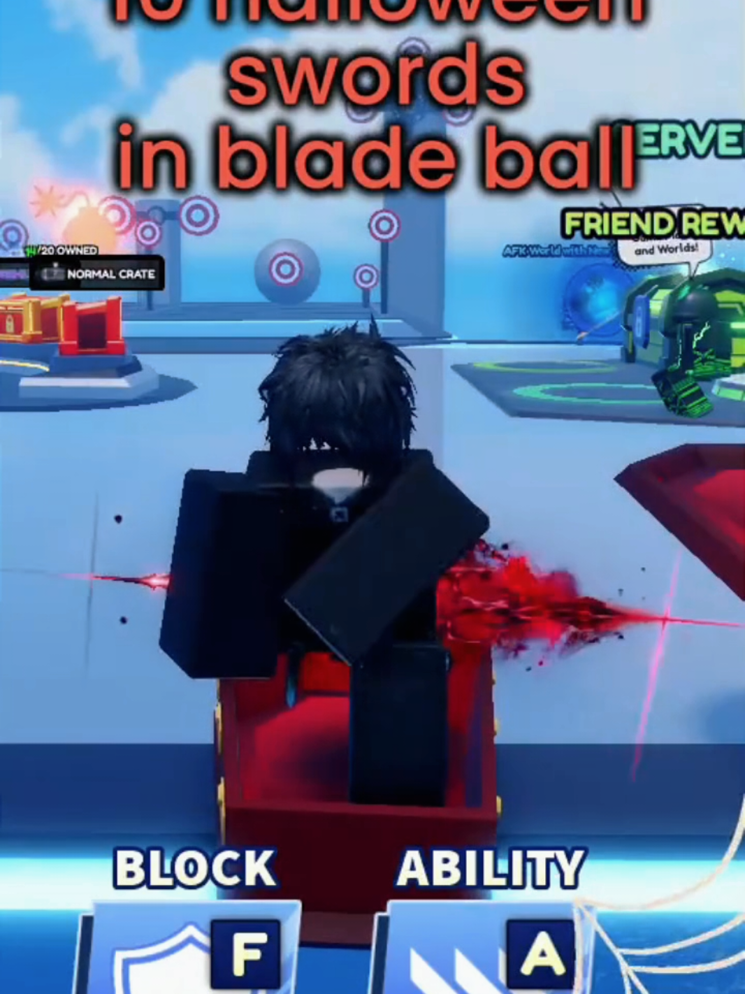 halloween sword accessibility order #bladeballroblox #bladeballfyp #bladeball #robloxfyp #bladeballshowcase 