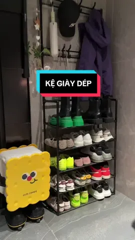 Giá để giày rẻ lắm lun nè #vutrudogiadung #kegiaydep 