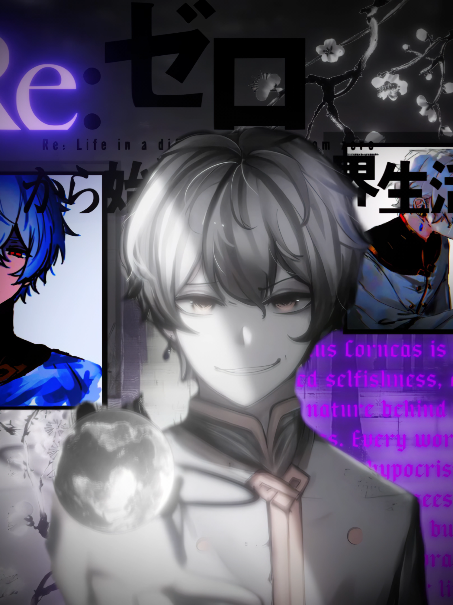 my goat for my last cc edit #edit #reguluscorneas #rezero #rezeroedit #manga #anime