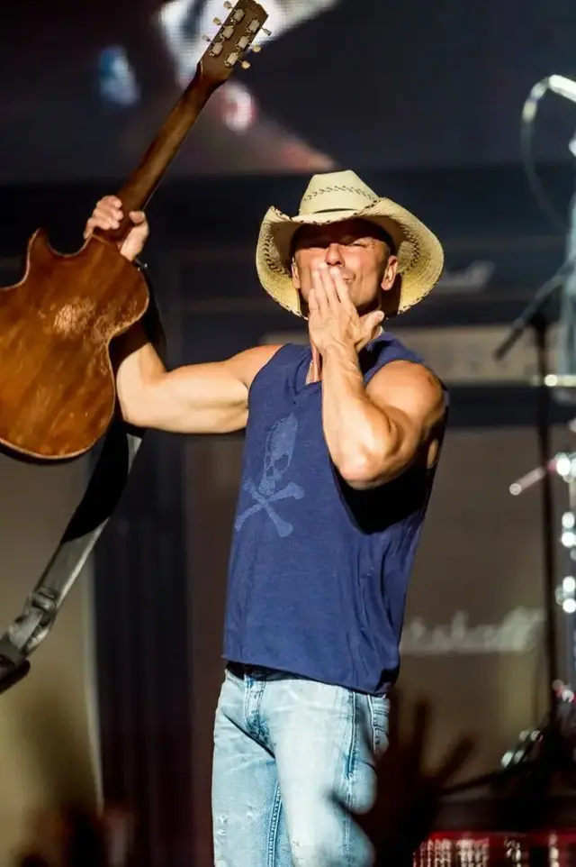 It’s a privilege to have a front-row seat to this, year after year. This man right here, Kenny Chesney, doesn't just perform music; he lives it. He pours every bit of himself into every song, every show, and every moment with you, the fans. This picture captures the quiet before the storm of passion and energy he's about to unleash. Grateful doesn't begin to cover it. The road is where he belongs. #kennychesney #countrymusic #fyp #unitedstates #tour 