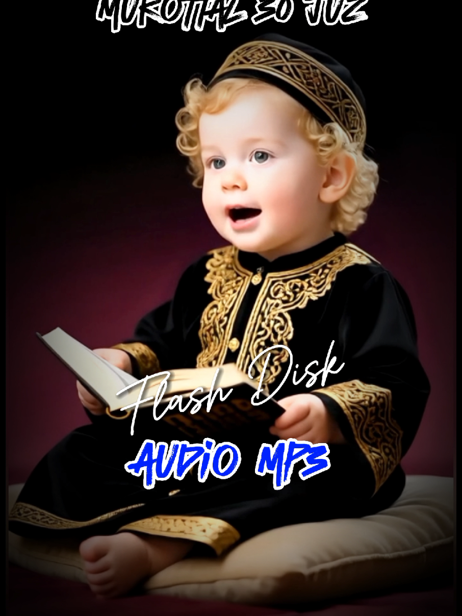 Flash Disk MP3 Murottal Al-quran 30 juz (per ayat) Dilantunkan 40 Qori Lokal & International, anak-², pria & wanita.  - Flashdisk 16 GB= 20 Qori - Flashdisk 32 GB= 40 Qori  #flashdisk #murottal #bayingaji 