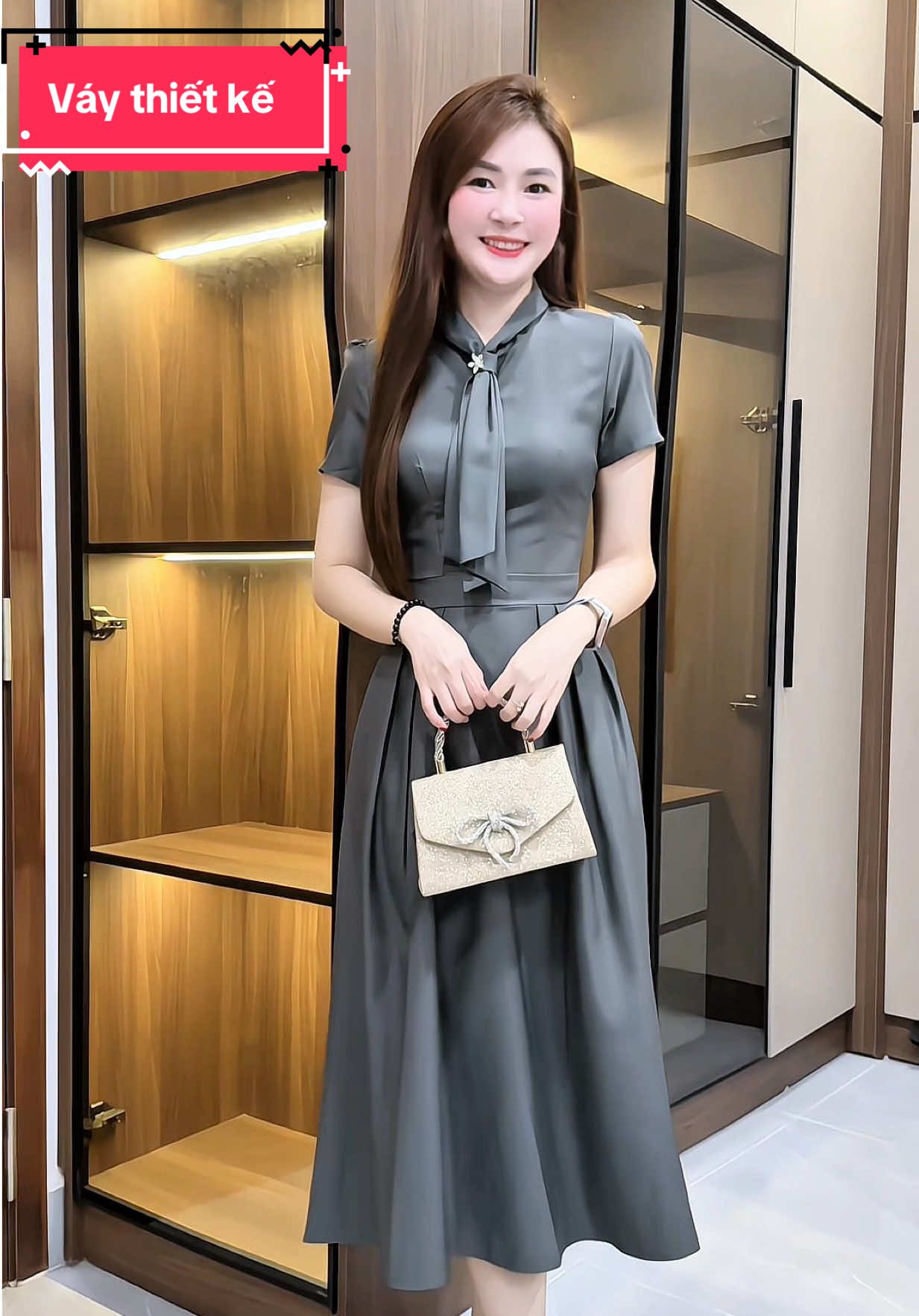 Váy công sở đẹp diện đi làm đi chơi đều xinh ❤️ #vaycongso #vaythietke #vaydichoi #xuhuong #Dungonha 