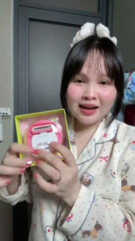 Dao cạo lông đầu 5 lưỡi dành riêng cho nữ, có thể mang đi du lịch được ạ #domondolly nay còn ra màu hồnggg