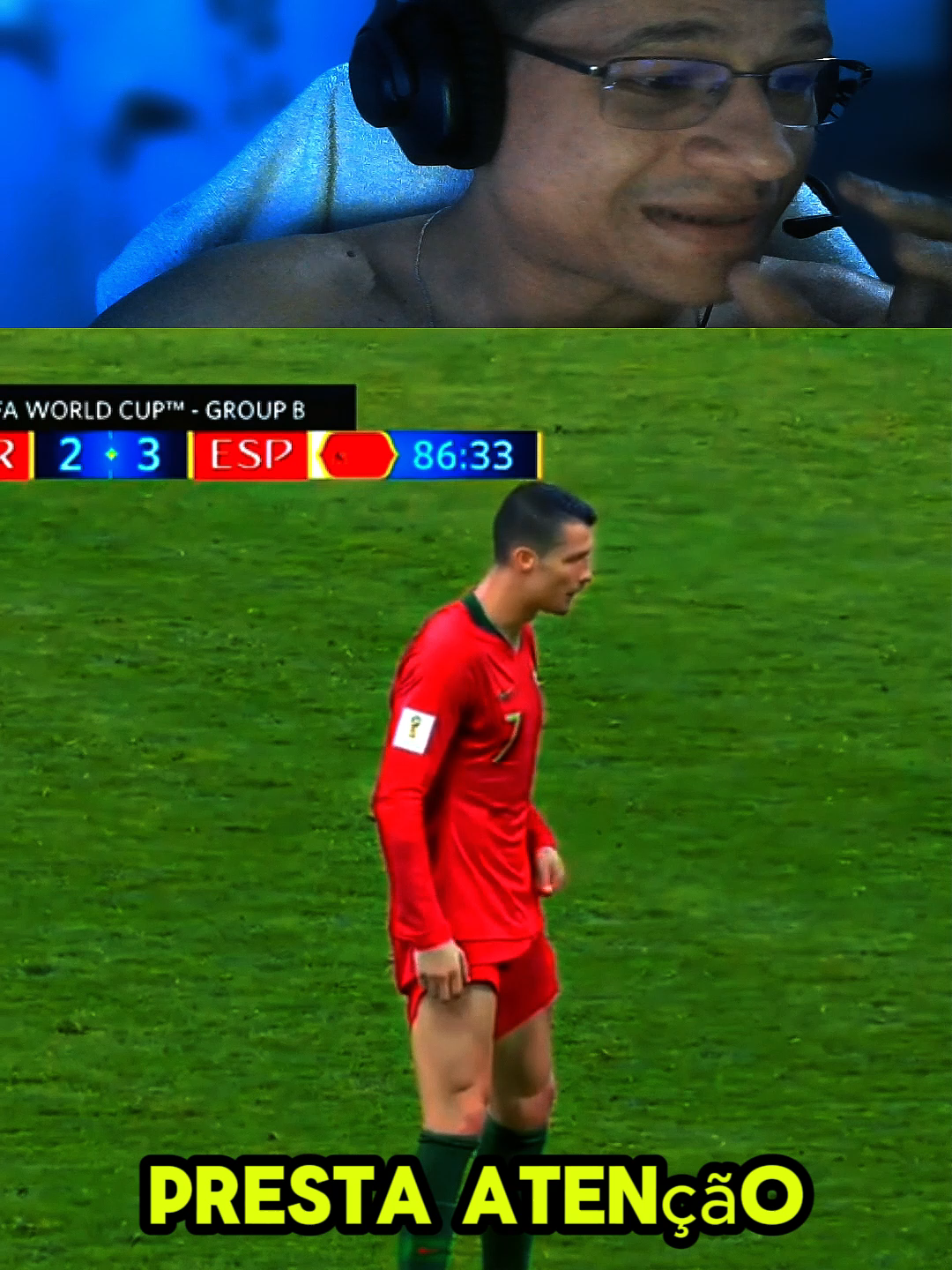 Cr7 Batendo Falta vs Espanha. #cr7 #futebol