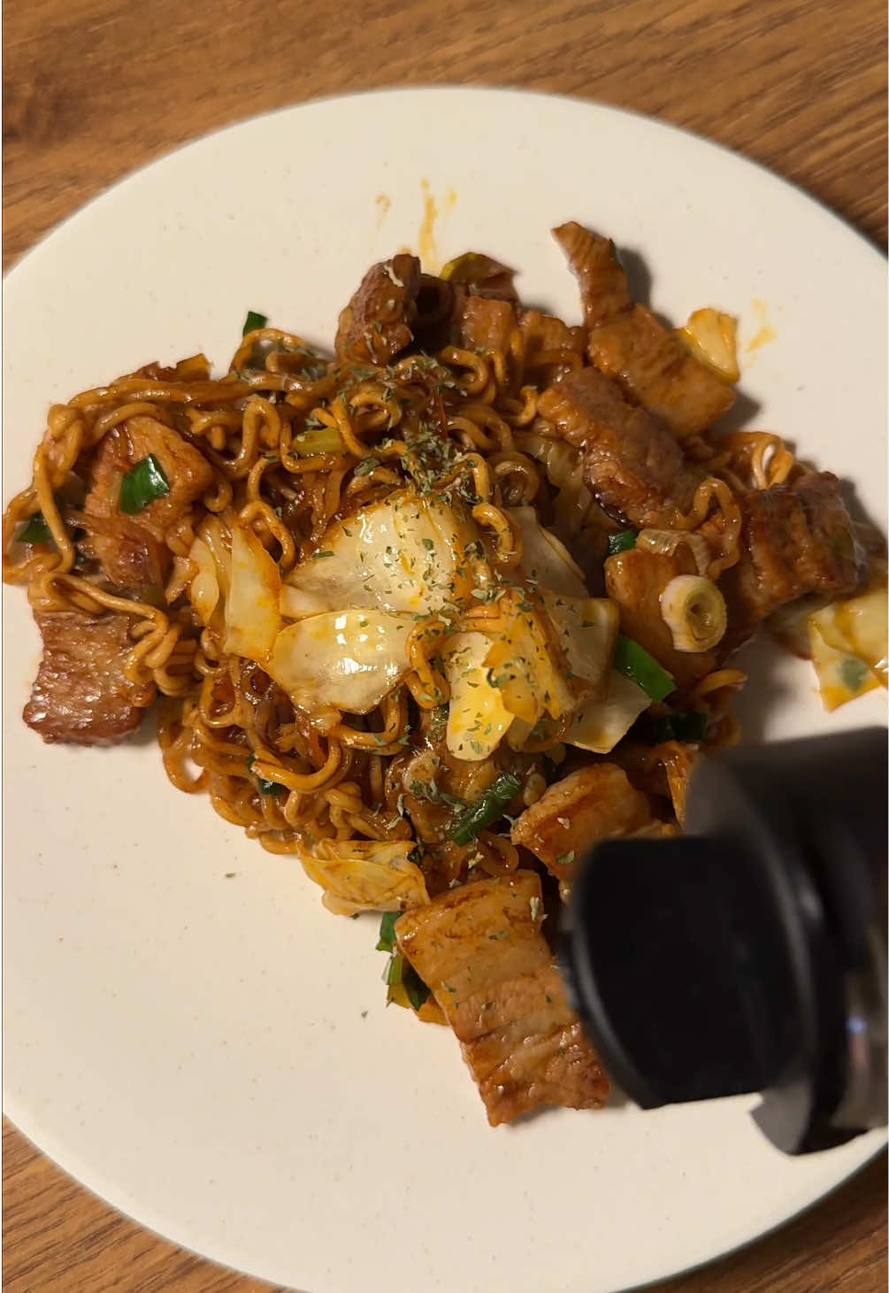 I’ll make you Buldak Yakisoba 🍝