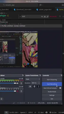 coba-coba flutter lagi😅 #informatika #developer #informatika #mobiledeveloper #flutter 