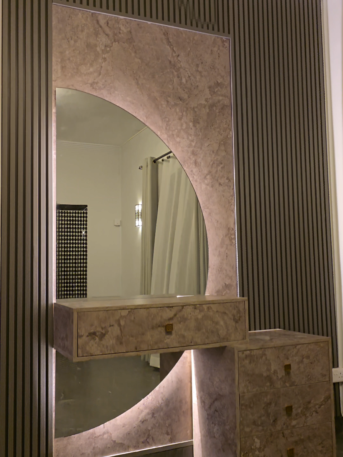 🔥 Kitchose Sein 🔥✨  Elegance meets functionality! ✨ 😍Transform your space with this classy,🔥 customised makeup vanity— a perfect blend of modern design and premium craftsmanship. Designed and executed by 👋FA Design Studio, this stunning piece features sleek sliding doors🚪, ambient LED💡 lighting, and smartly designed interiors to maximise storage without compromising on style. Every inch is tailor🪡-made to reflect sophistication — from the refined finishes to the seamless integration of lighting 💡that enhances both mood and aesthetics. Whether you’re upgrading your bedroom or creating a luxury walk-in, this wardrobe redefines how elegance and practicality coexist.💥 At FA Design Studio, we believe your home🏠 should be as unique as you are — thoughtfully designed, beautifully executed, and built to last.💯 💡 Custom Designs | Premium Materials | Bespoke Luxury 📍 Get in touch with FA Design Studio today on 📞57738496 and let’s design your dream wardrobe. #fadesignstudio #modernwardrobe #slidingwardrobe #ledlightinwardrobe #ledlight @riyad8816 @Baptiste Taniel @Re Miih🐒 @owen   gaspard @Ting 96 @Atika Fazally @🇦 🇫 
