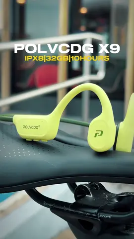 Pwede malubog sa tubig may sariling storage at matagal malobat #polvcdgx9 #boneconductionearphones #waterproofearphones #siklistangtiktoker #runningearphones 