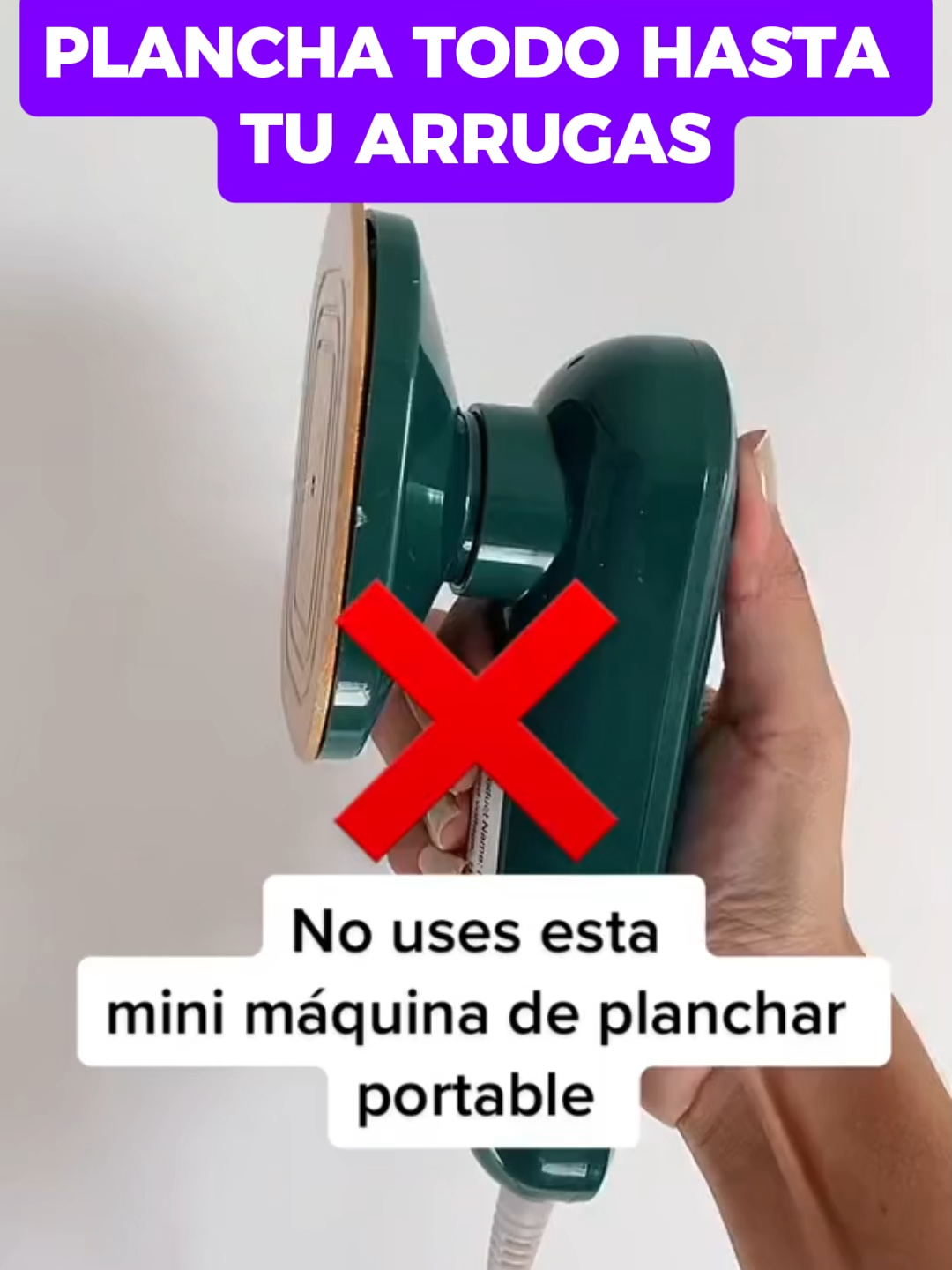 ¿Tu ropa siempre se arruga justo antes de salir? 😩 Con esta plancha a vapor portátil, olvídate del estrés y la tabla de planchar. 💨 En solo segundos elimina hasta las arrugas más rebeldes y deja tu ropa como nueva. 👕✨ Perfecta para viajes, oficina o casa: ligera, rápida y potente. 🔥 Luce impecable todos los días sin perder tiempo ni esfuerzo. 💧 #PlanchaAVapor #RopaPerfecta #SinArrugas #PlanchaPortátil #CeroArrugas #PlancharNuncaFueTanFácil #TrucosDeHogar #VidaFácil #PlanchaDeViaje #ImpecableSiempre #AhorraTiempo #MustHave #TiendaOnline #ProductoViral #HacksDeVida #RopaSinArrugas #CompraInteligente #PlancharFácil #GadgetDeHogar #PerúCompraOnline