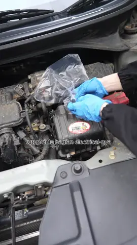 Konten sensitive! banyak kotoran tikus di Engine bay 🤦🏻‍♀️ harus deep cleaning 