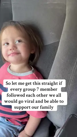 Group 7 follow train #g7 #group7 #viral