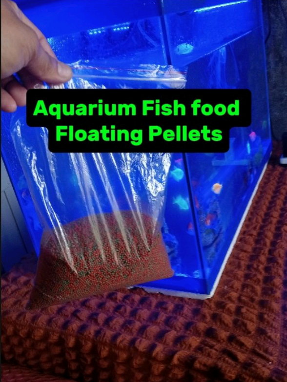 Aquarium Fish Food Floating Pellets S M L growth color  #fishfood #aqurium #floatingpellet #tiktokaffiliate #trendingvideo 