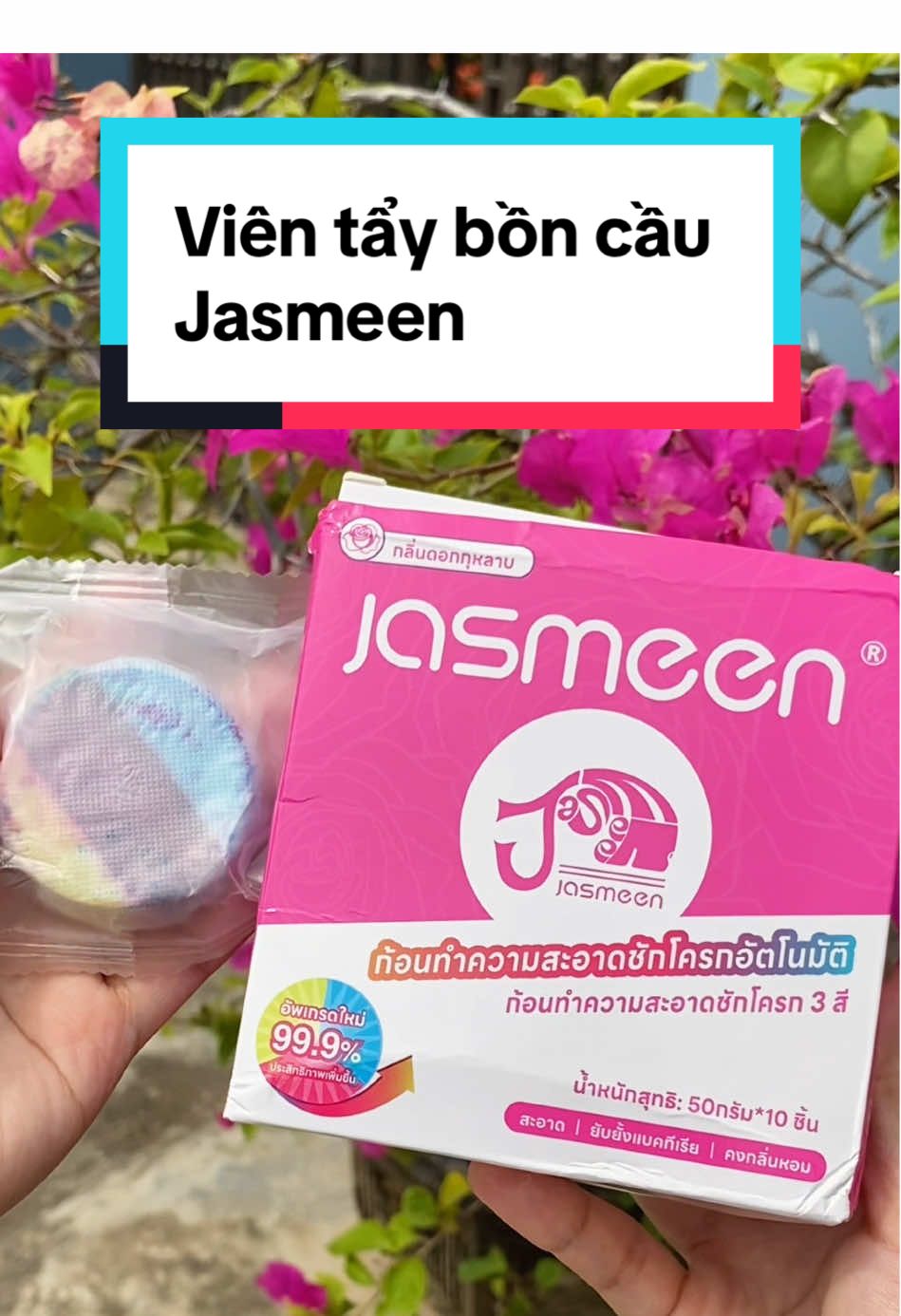 Mình dùng thử viên tẩy bồn cầu Jasmeen này xong mê luôn. Toilet lúc nào cũng sạch sẽ, thơm mát như ở trung tâm thương mại luôn á #Jasmeen #viensachboncaujasmeen #vienthaboncau #vienthaboncauthailan #huongreviewquanhnha 