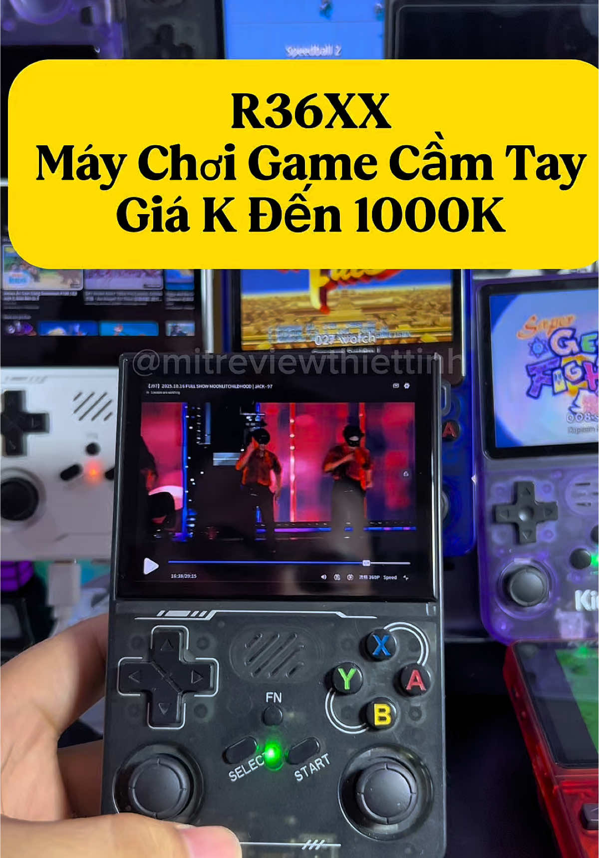 Máy Game Cầm Tay R36XX  bản nâng cấp của R36S. Tích Hợp Wifi 6, Xem YTB, Hơn 21.000 Game, Hơn 20 Hệ Giả Lập, nintendo, capcom, psp, ps1, game thùng game thẻ,…… Pin 4-5 Tiếng#r36xx #maychoigamecamtay #maychoigame #maygamedientu #game  @MíT Review Thiệt Tình  @MíT Review Thiệt Tình  @MíT Review Thiệt Tình 