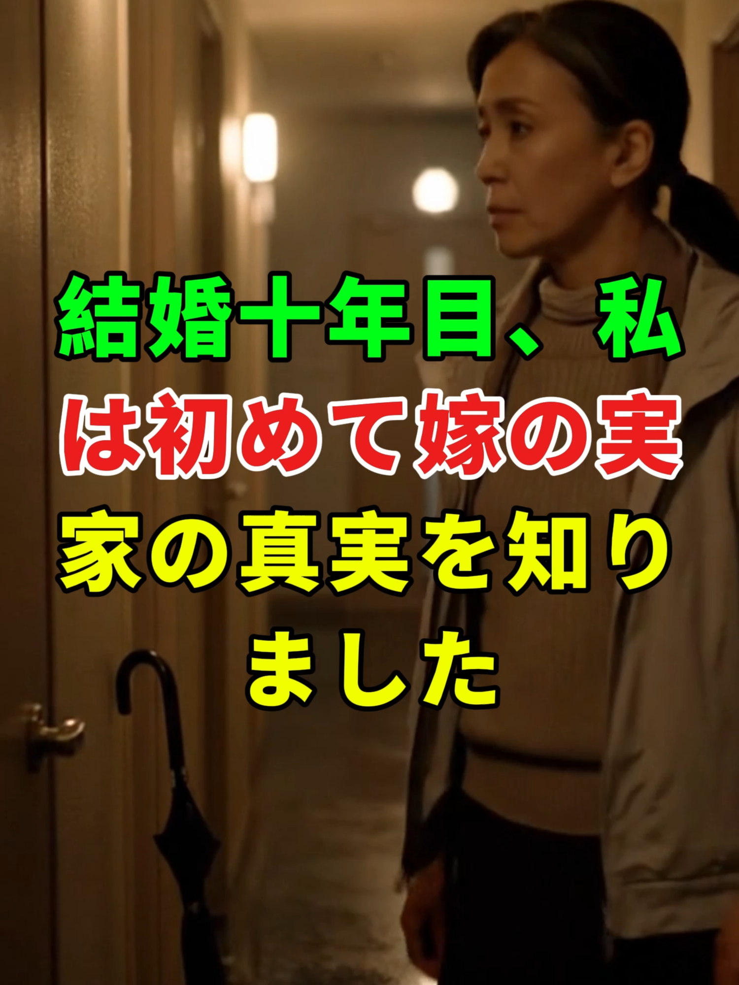 結婚十年目、初めて知った嫁の実家の真実——家族はお金じゃない。夜更けを一緒に越える手の温かさだ。#感動 #実話 #国際結婚 #人生#shorts