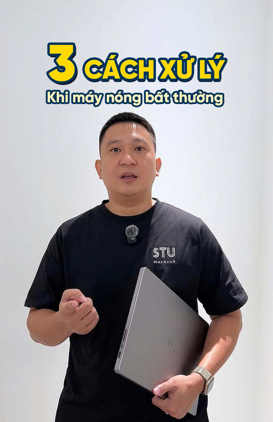 Khi Macbook nóng bất thường, hãy thử 3 cách này nhé!! #stumacbook #xuhướng #huongdan #jyp 