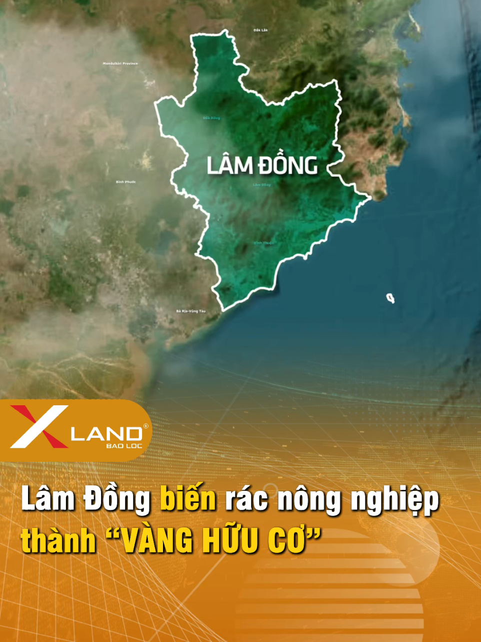 Lâm Đồng biến rác nông nghiệp thành Vàng hữu cơ... #xland #lamdong #xuhuong #tintuc #baoloc 