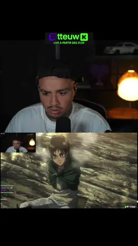 Tteuw reagindo a attackon titan #tteuw #AttackOnTitan #eren #levi #mikasa 