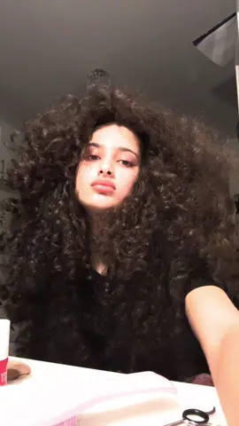 brushed out hair once againn #fyp #wlw 