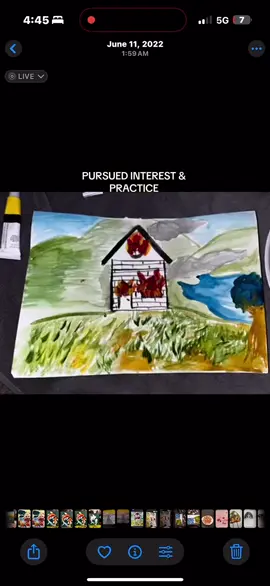 #art #passion #bobross #practice 