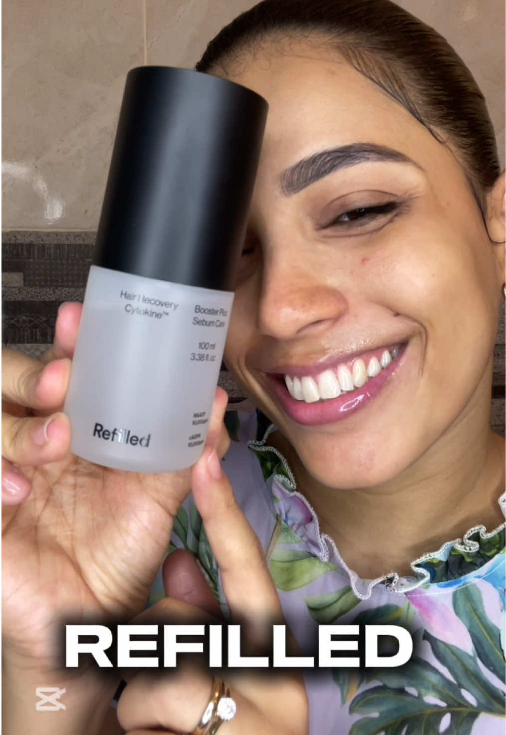Hair-Recovery Cytokine Booster @Refilled  #playlab #haircareroutine #hairtok #healthyhair #refilled