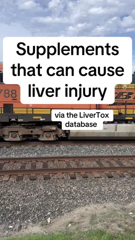 Supplements linked to liver injury via the LiverTox database #tiktokhealth #ashwagandha #turmeric #wonenshealth 