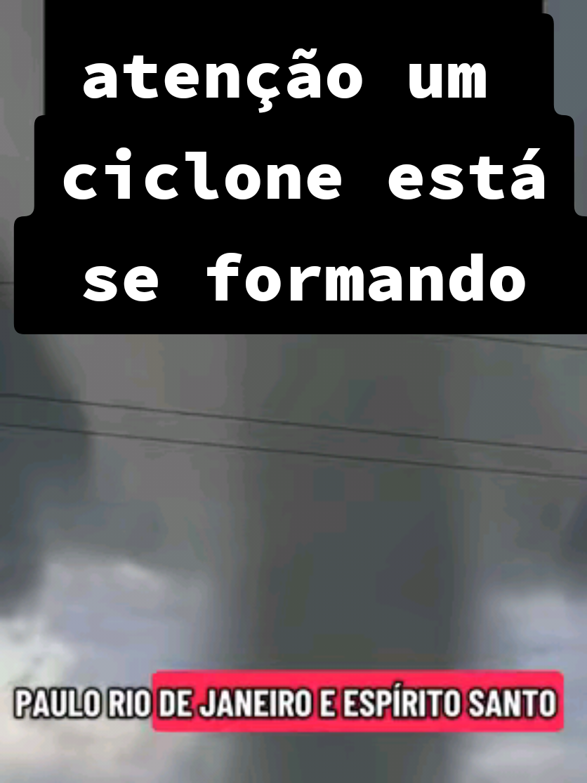 atenção ciclone se formando no Brasil #brasil #ciclone #tempestade #chuva #sp 