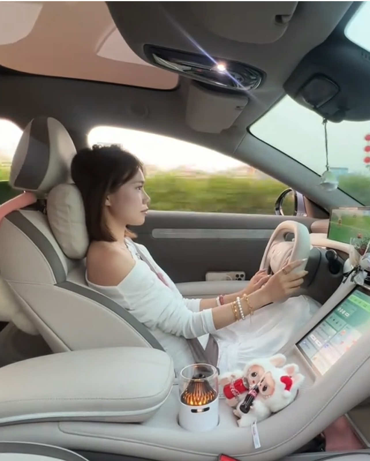 Xiaomi máy khuếch tán tinh dầu thom #supercars #luxurycars #carslover #gaidep #xedep 