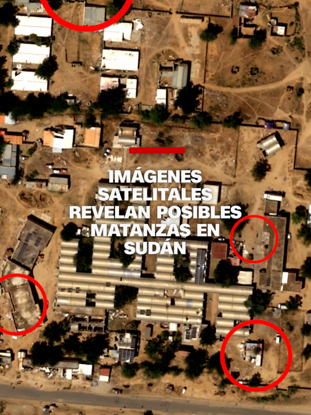 Un informe del Laboratorio de Investigación Humanitaria de Yale muestra imágenes satelitales que revelan nuevas pruebas de posibles matanzas en #Sudán, mientras las fuerzas paramilitares RSF toman el control de El Fasher, en la región de Darfur. #cnnenespañol