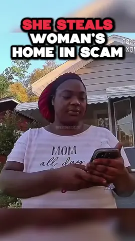 Scammer Steals Woman’s Home 😳🏠#police #cops #vairal #fyp #trending 