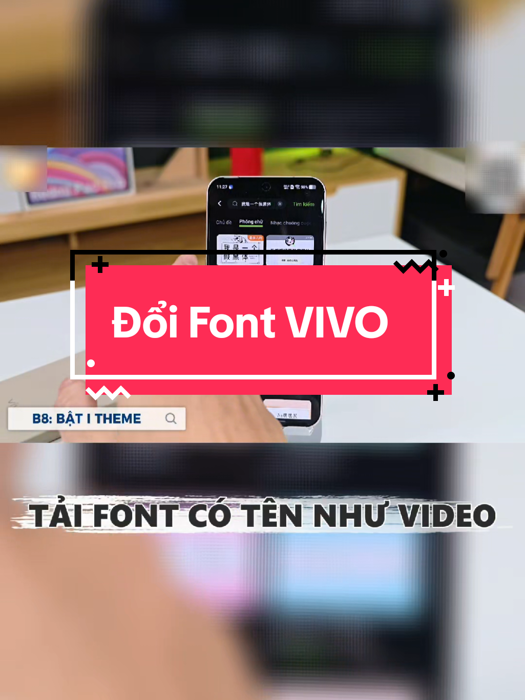 Hướng dẫn đổi font Chữ tùy chỉnh ViVo Iqoo nội địa #android #papstore #vivo #tipsandtricks 