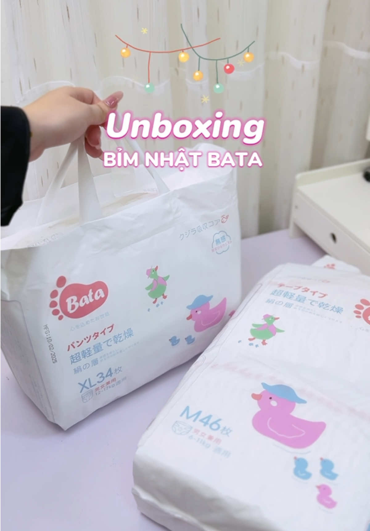 ĐỪNG BỎ LỠ VOUCHER THỨ 6 EXTRA VỚI BỈM NHÀ BATA 😝 #mevabesosinh #bimbata #batavn #mevabe #bimnhatbata 