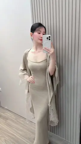 Set lên áo khoác choàng cực xinh #viral #xuhuong 