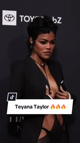 We see you, Teyana Taylor 👀 - the actress turned heads at the TIME100 Next event in New York City, rocking a daring sheer look that showed off her sculpted abs and undeniable confidence.